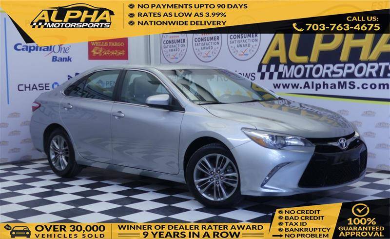 2017 Toyota Camry SE — Sedan — 38,286 mi — Manassas, VA