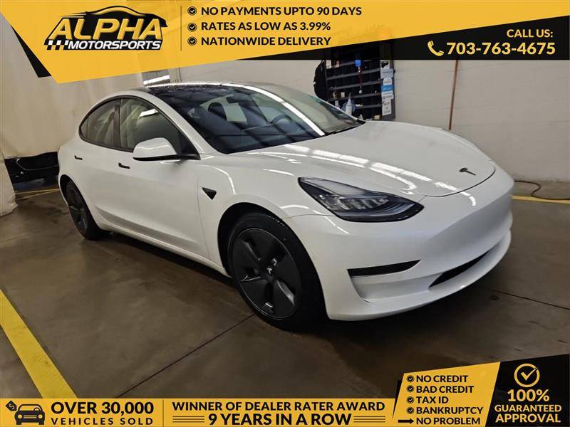 2021 Tesla Model 3 Standard Range Plus — Sedan — 37,165 mi — Manassas, VA