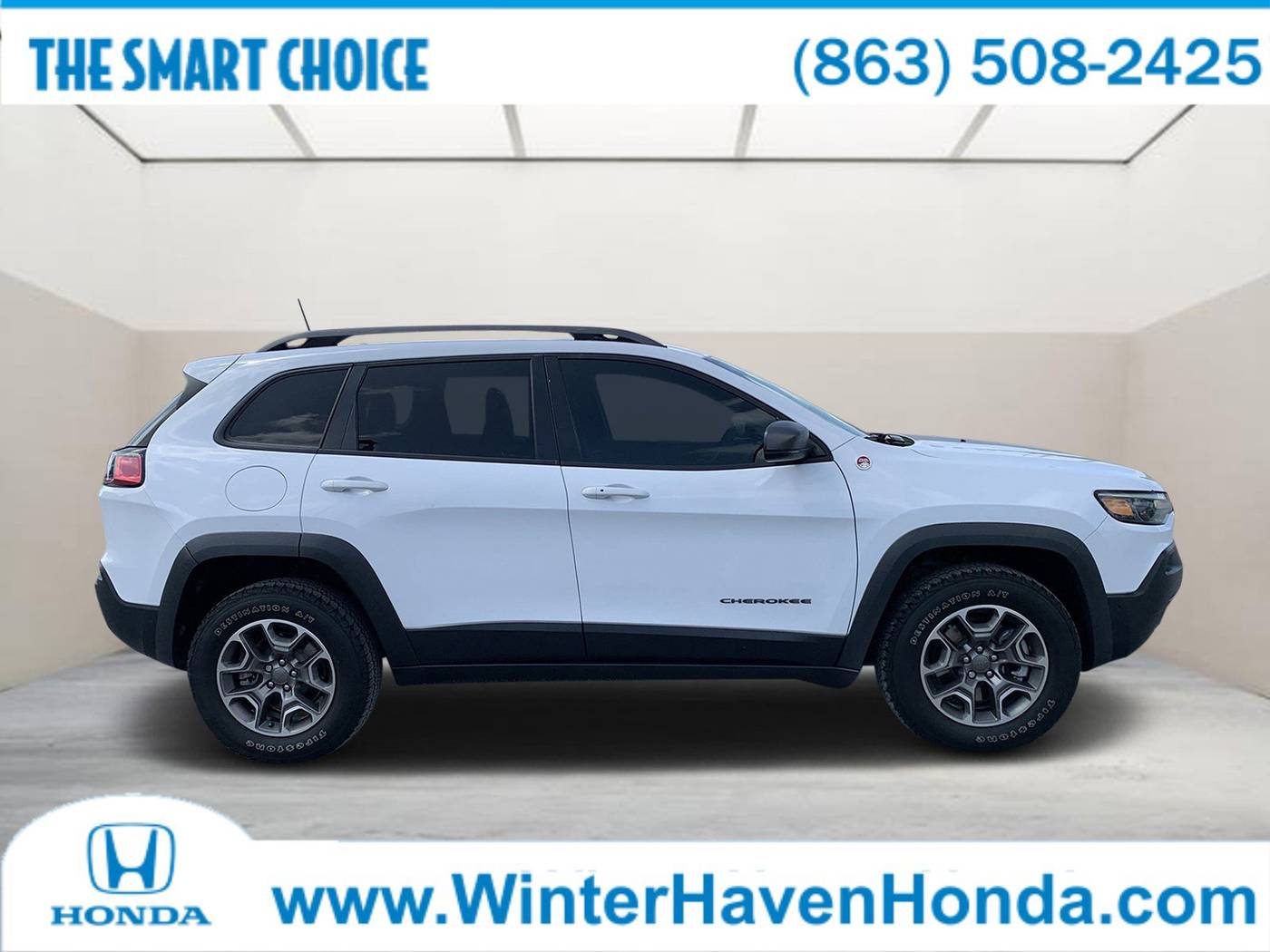 2021 Jeep Cherokee Trailhawk — SUV — 37,857 mi — Winter Haven, FL