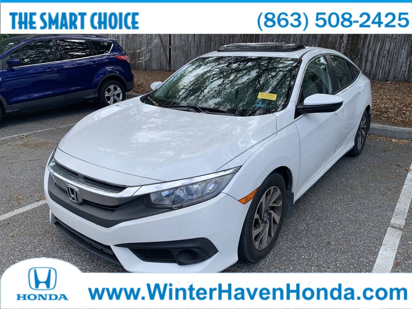 2018 Honda Civic EX — Sedan — 79,654 mi — Winter Haven, FL