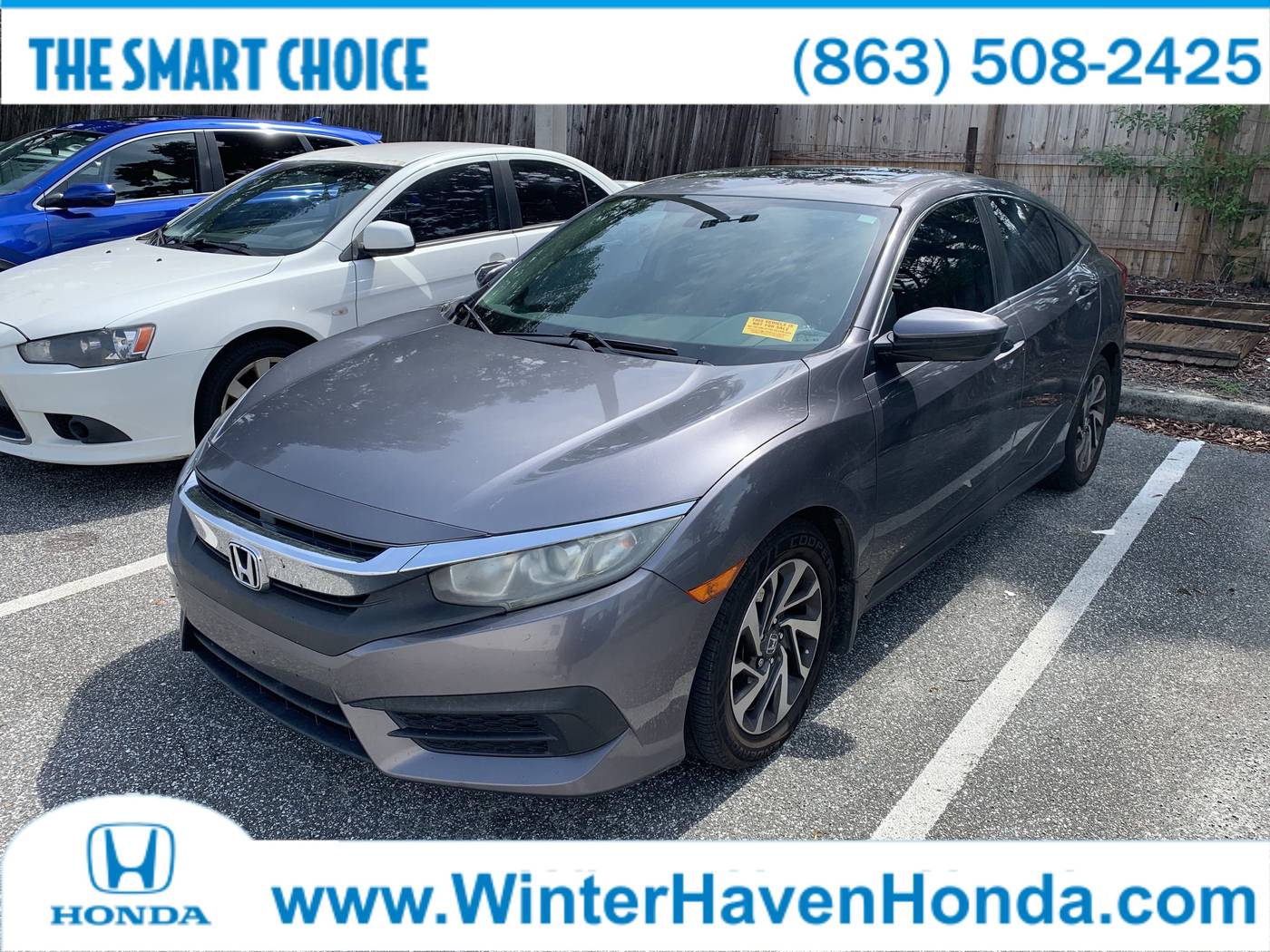 2018 Honda Civic EX — Sedan — 138,625 mi — Winter Haven, FL
