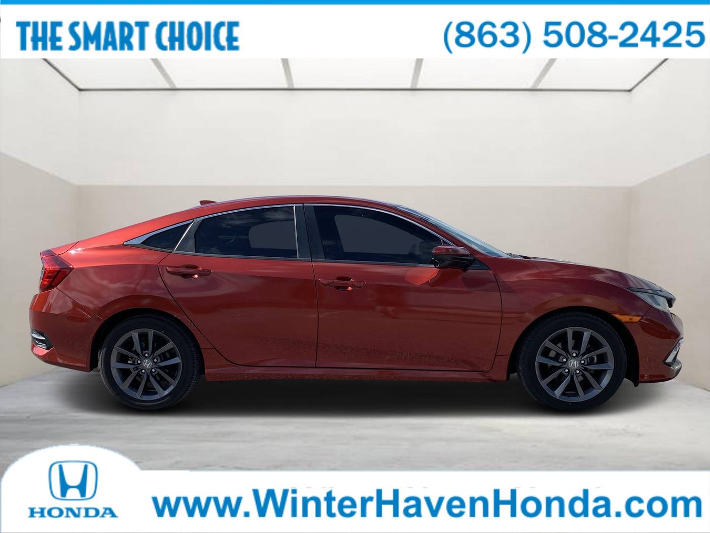 2021 Honda Civic EX-L — Sedan — 79,751 mi — Winter Haven, FL