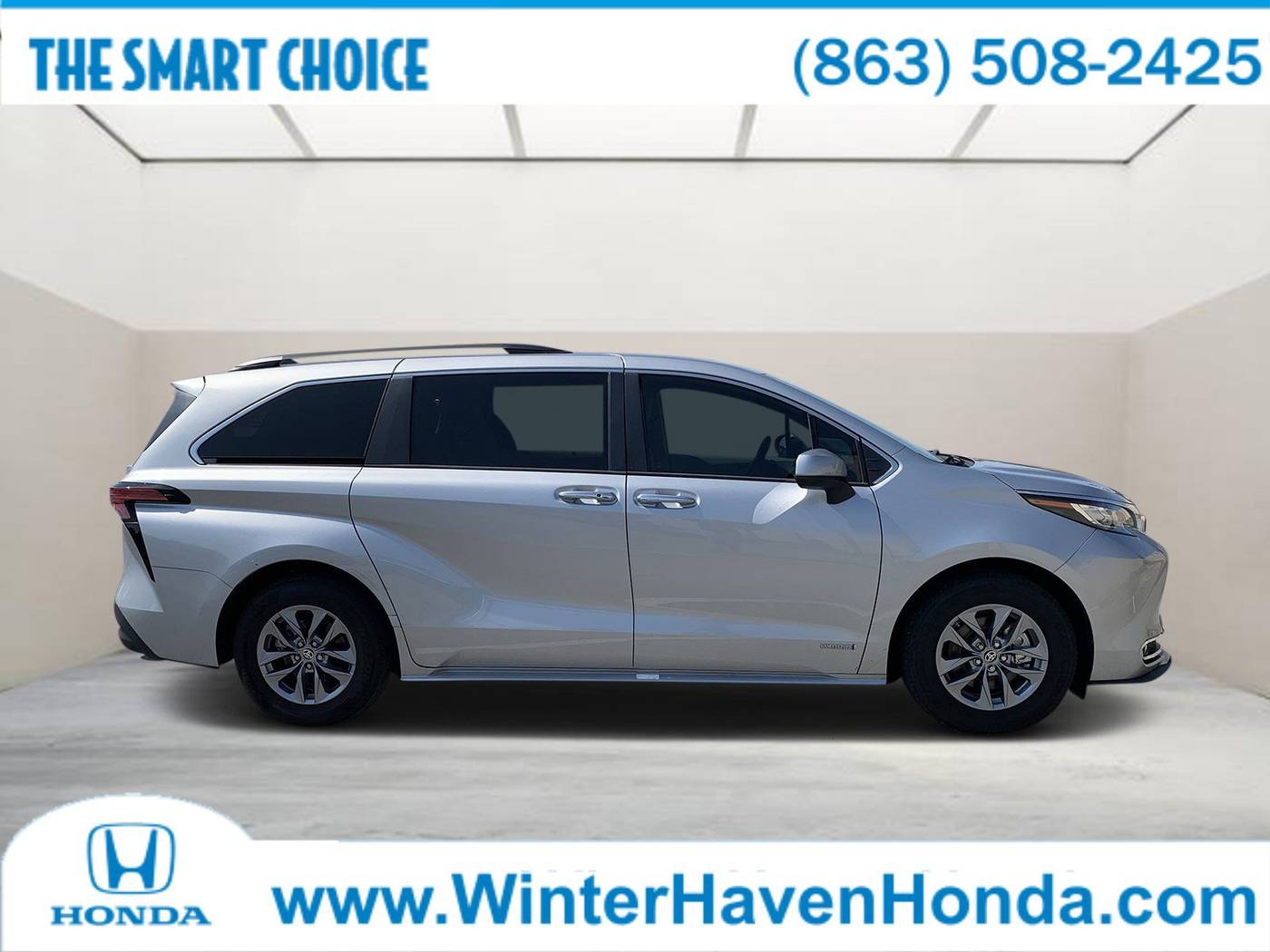 2021 Toyota Sienna XLE — Minivan — 93,917 mi — Winter Haven, FL