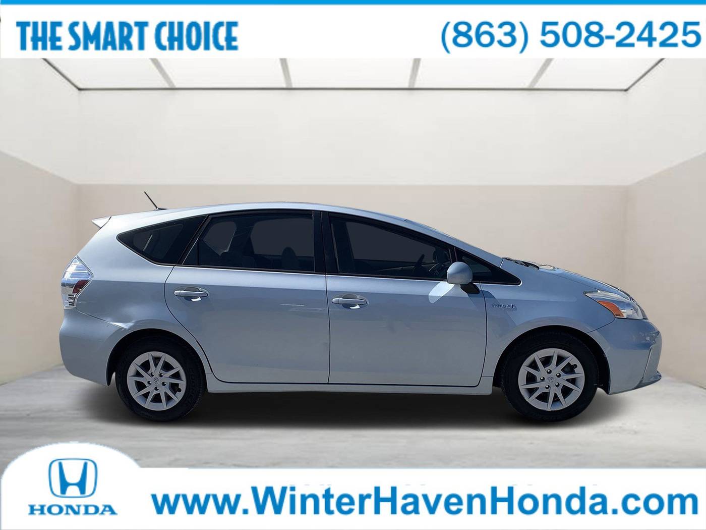2012 Toyota Prius v Three — Wagon — 122,077 mi — Winter Haven, FL