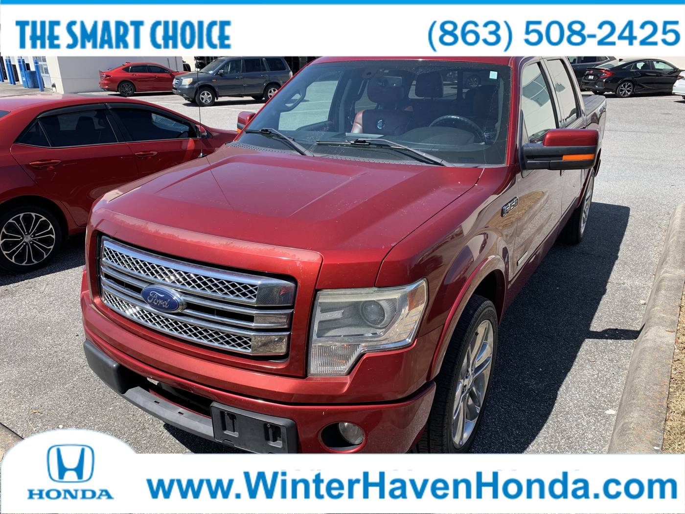 2013 Ford F-150 Limited — Pickup Truck — 155,349 mi — Winter Haven, FL