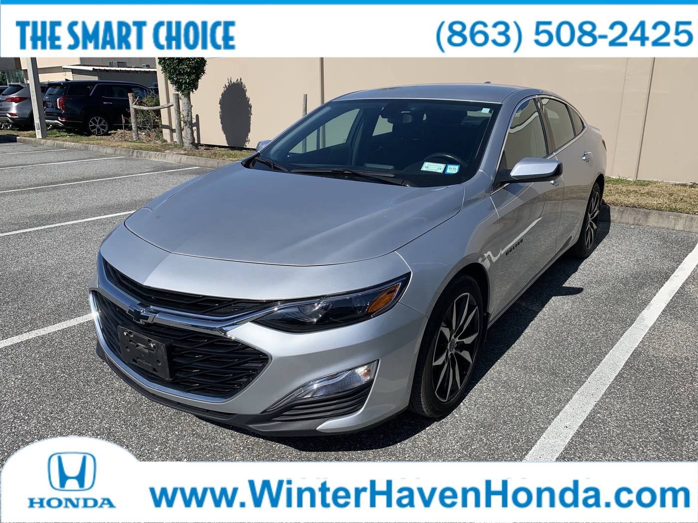 2020 Chevrolet Malibu RS — Sedan — 36,525 mi — Winter Haven, FL