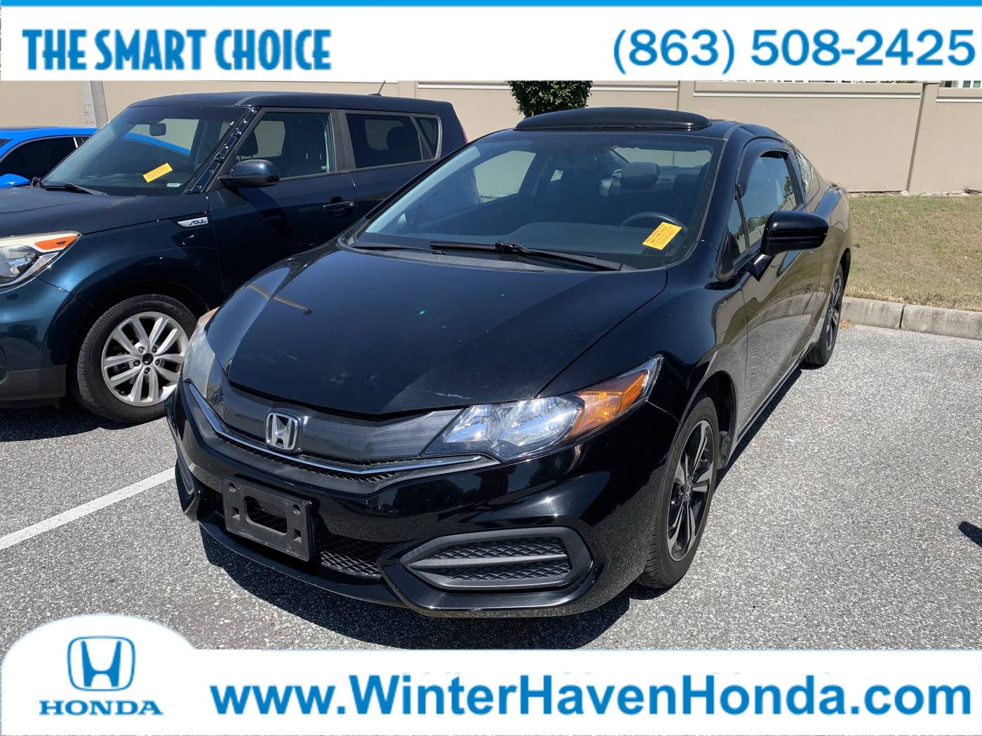 2015 Honda Civic EX — Coupe — 69,524 mi — Winter Haven, FL