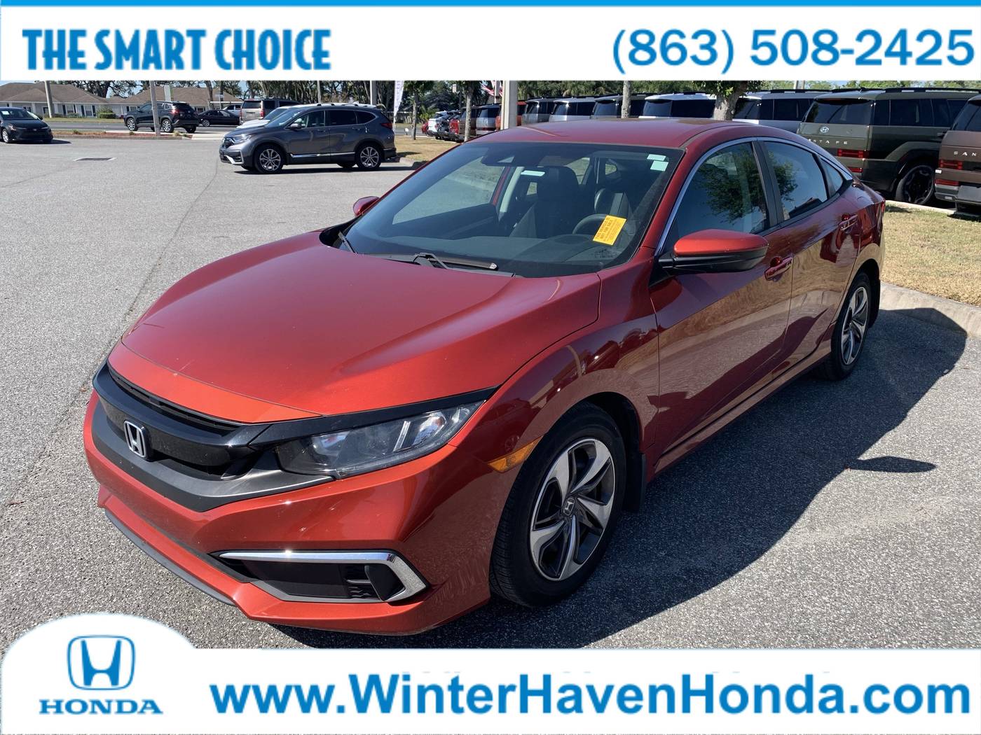2020 Honda Civic LX — Sedan — 47,112 mi — Winter Haven, FL