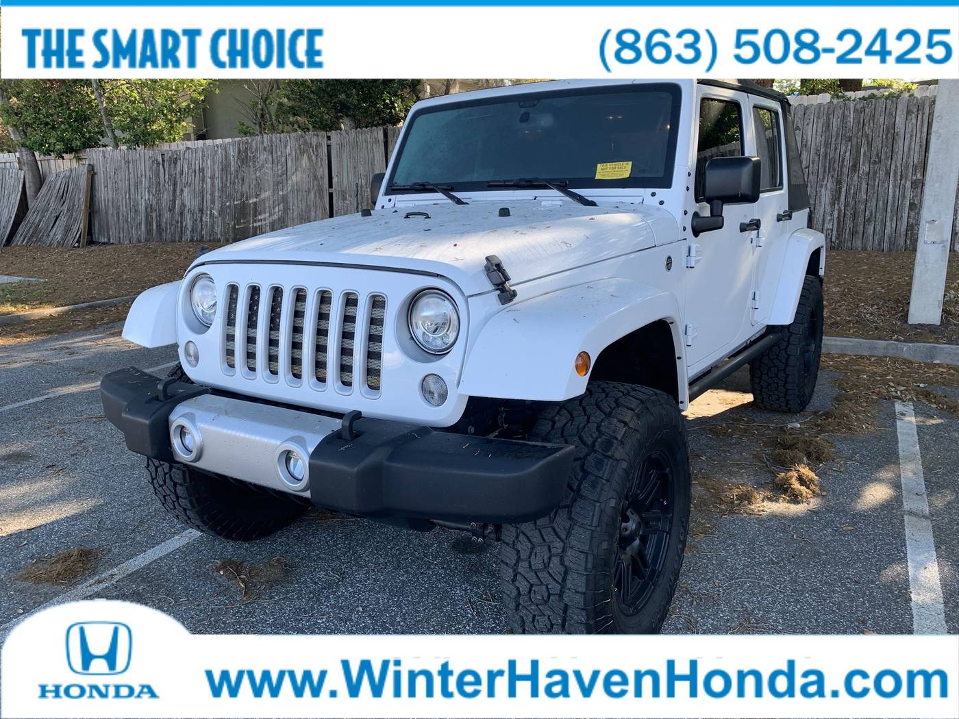 2018 Jeep Wrangler Sahara — SUV — 66,128 mi — Winter Haven, FL