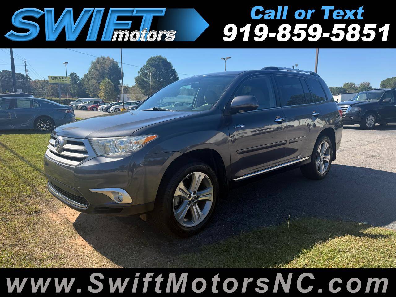 2013 Toyota Highlander Limited — SUV — 82,873 mi — Raleigh, NC