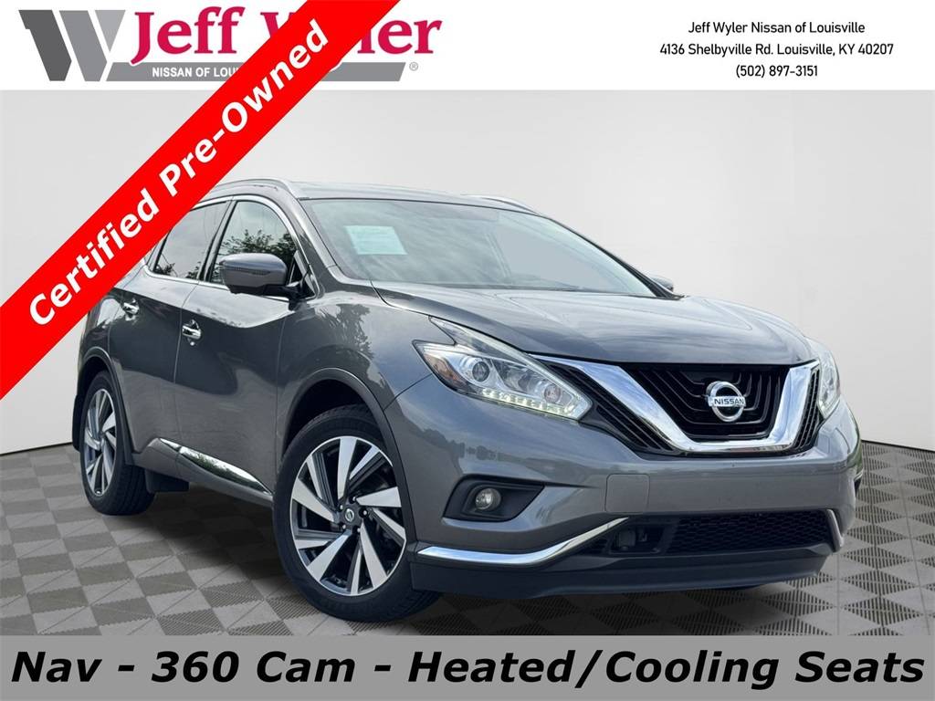 2018 Nissan Murano Platinum — SUV — 80,526 mi — Louisville, KY