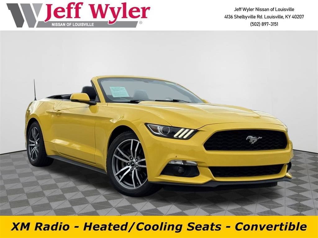 2016 Ford Mustang EcoBoost Premium — Convertible — 48,818 mi — Louisville, KY