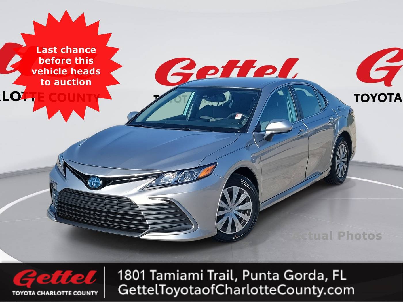2023 Toyota Camry Hybrid LE — Sedan — 21,133 mi — Punta Gorda, FL