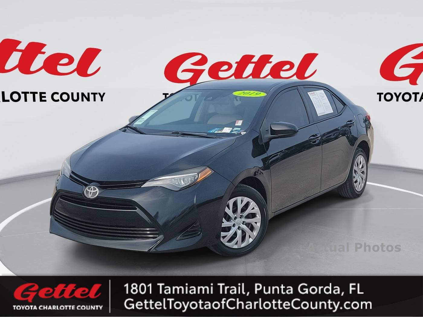2019 Toyota Corolla LE — Sedan — 124,179 mi — Punta Gorda, FL