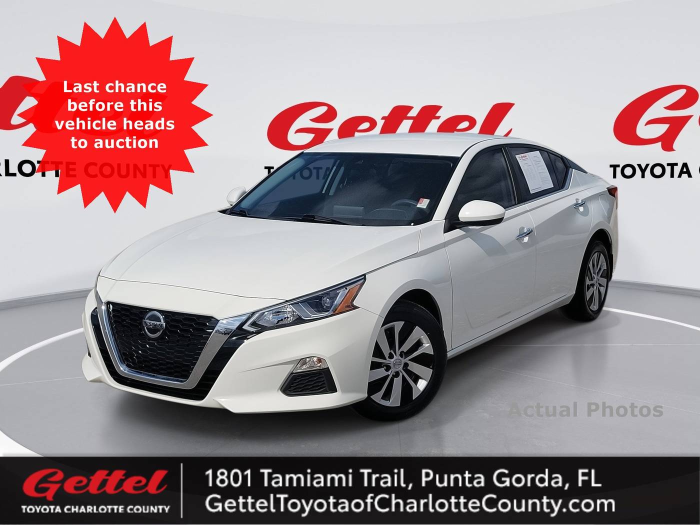 2020 Nissan Altima S — Sedan — 51,569 mi — Punta Gorda, FL