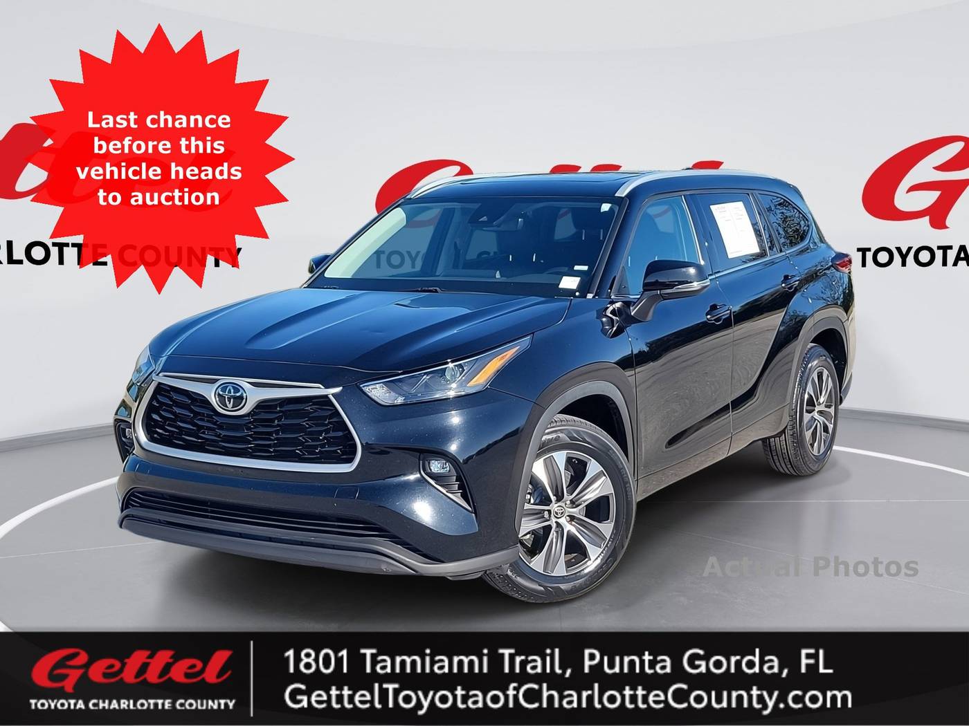 2022 Toyota Highlander XLE — SUV — 57,398 mi — Punta Gorda, FL