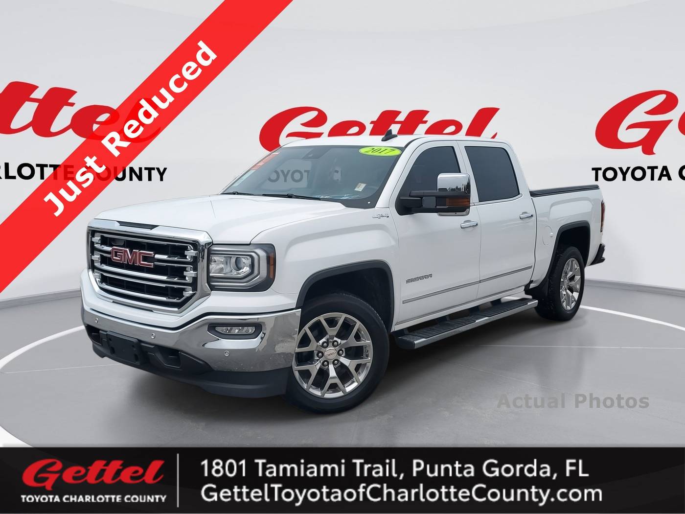 2017 GMC Sierra 1500 SLT — Pickup Truck — 111,111 mi — Punta Gorda, FL