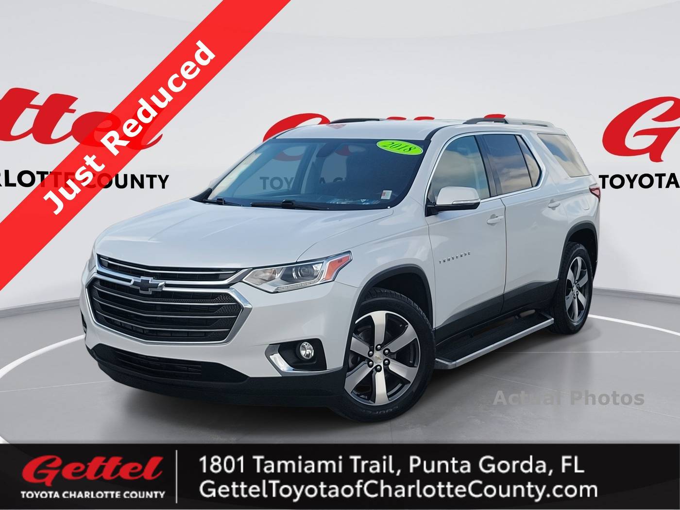 2018 Chevrolet Traverse LT Leather — SUV — 60,902 mi — Punta Gorda, FL