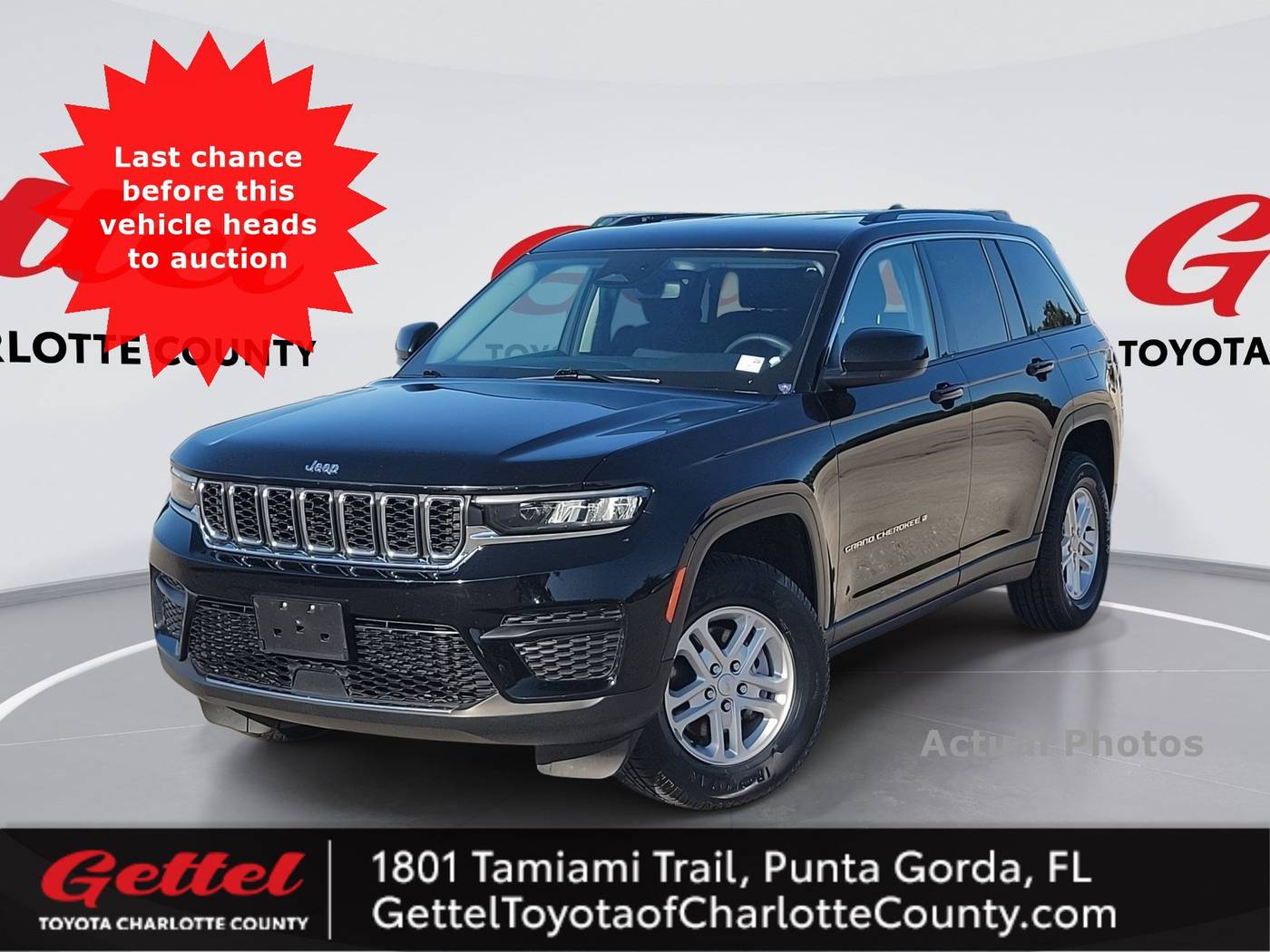 2023 Jeep Grand Cherokee Laredo — SUV — 64,130 mi — Punta Gorda, FL