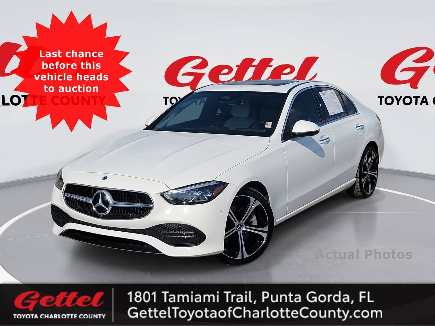2024 Mercedes-Benz C-Class C 300 — Sedan — 16,457 mi — Punta Gorda, FL