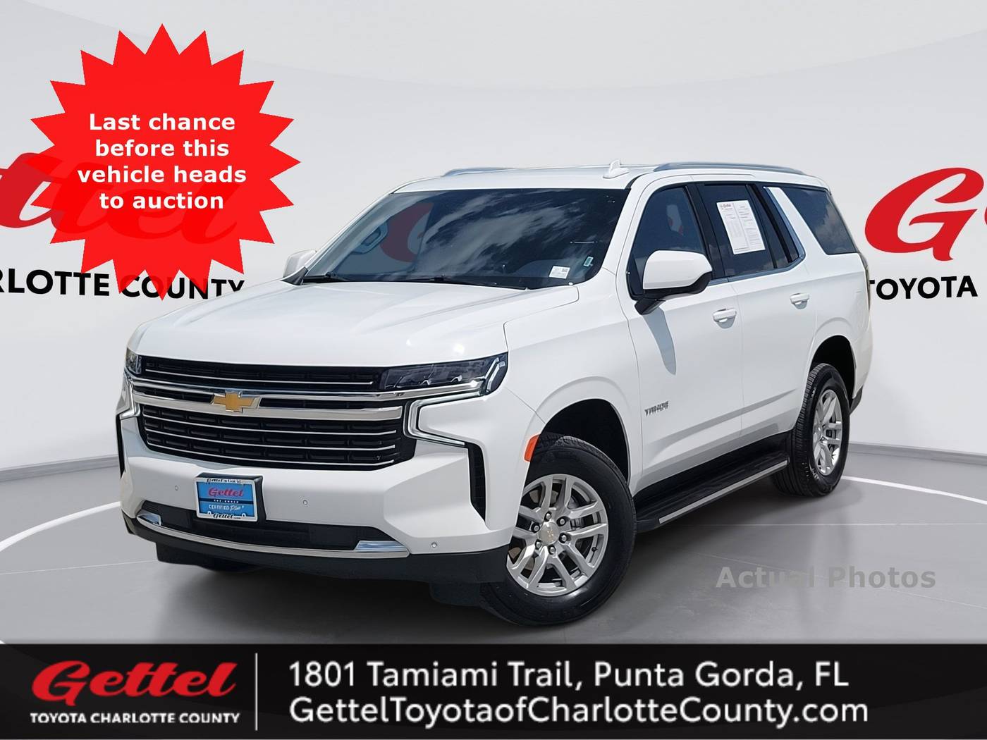 2024 Chevrolet Tahoe LT — SUV — 31,338 mi — Punta Gorda, FL