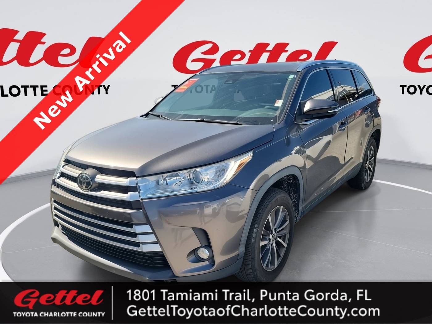 2019 Toyota Highlander XLE — SUV — 59,076 mi — Punta Gorda, FL