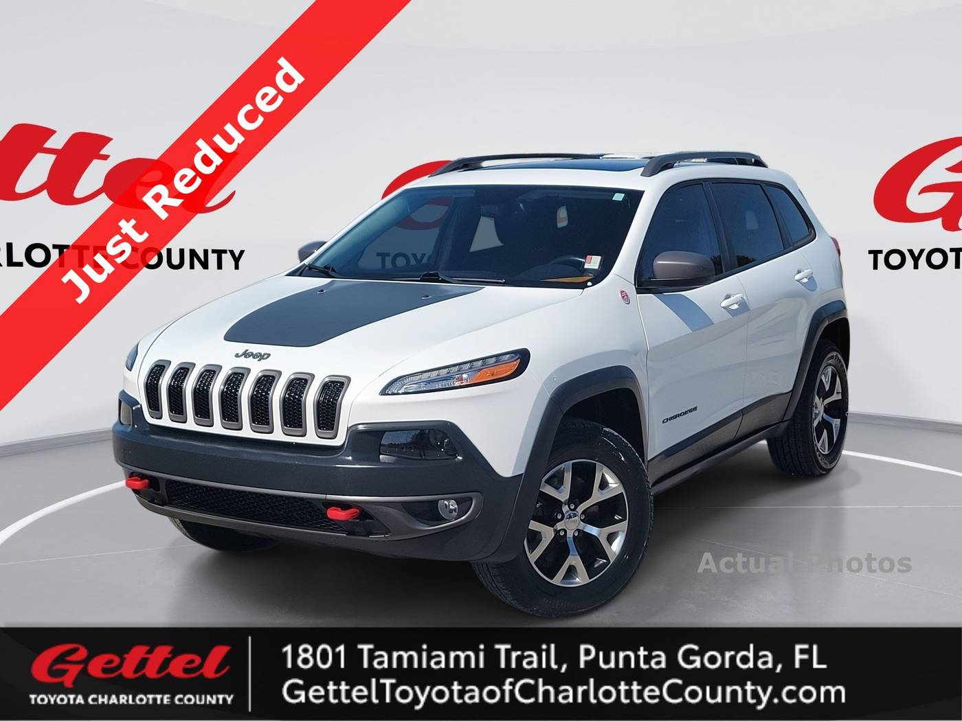 2016 Jeep Cherokee Trailhawk — SUV — 99,898 mi — Punta Gorda, FL