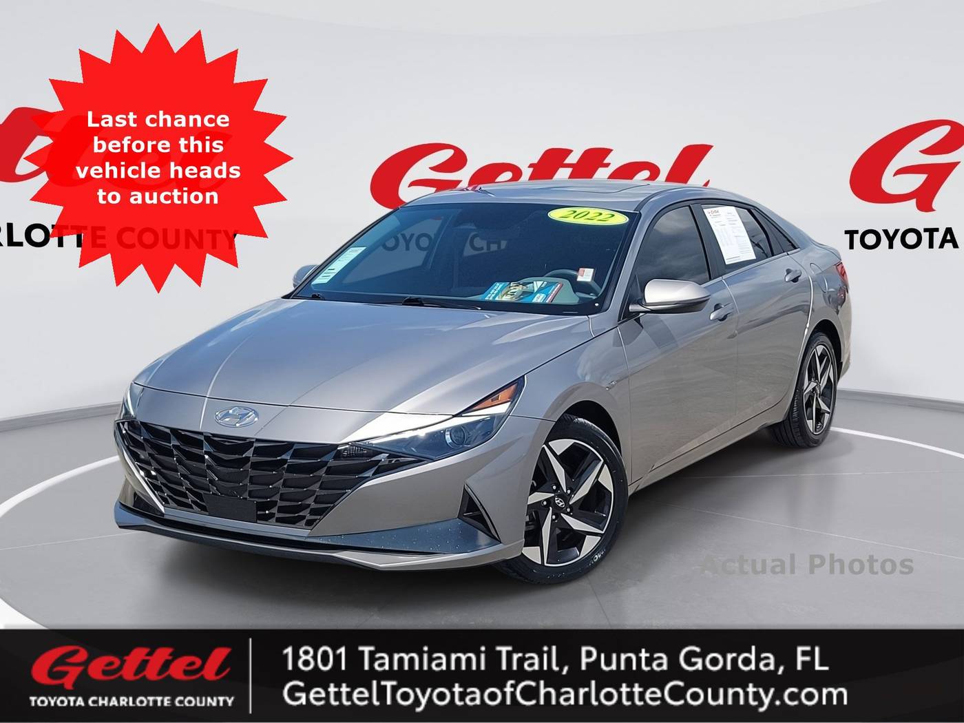 2022 Hyundai Elantra SEL — Sedan — 33,074 mi — Punta Gorda, FL