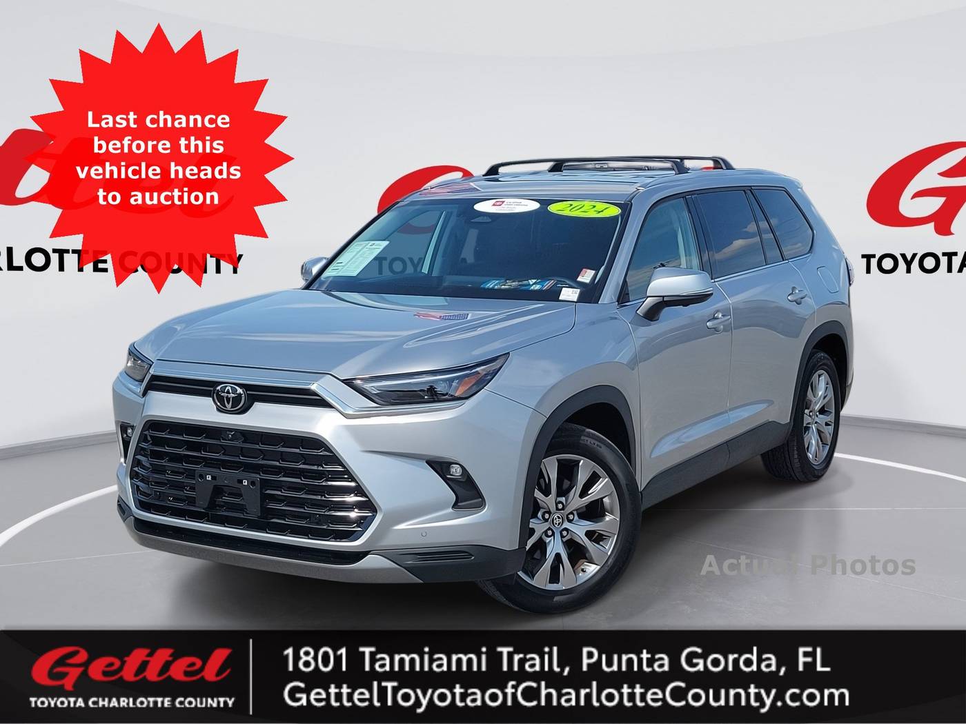 2024 Toyota Grand Highlander XLE — SUV — 14,549 mi — Punta Gorda, FL