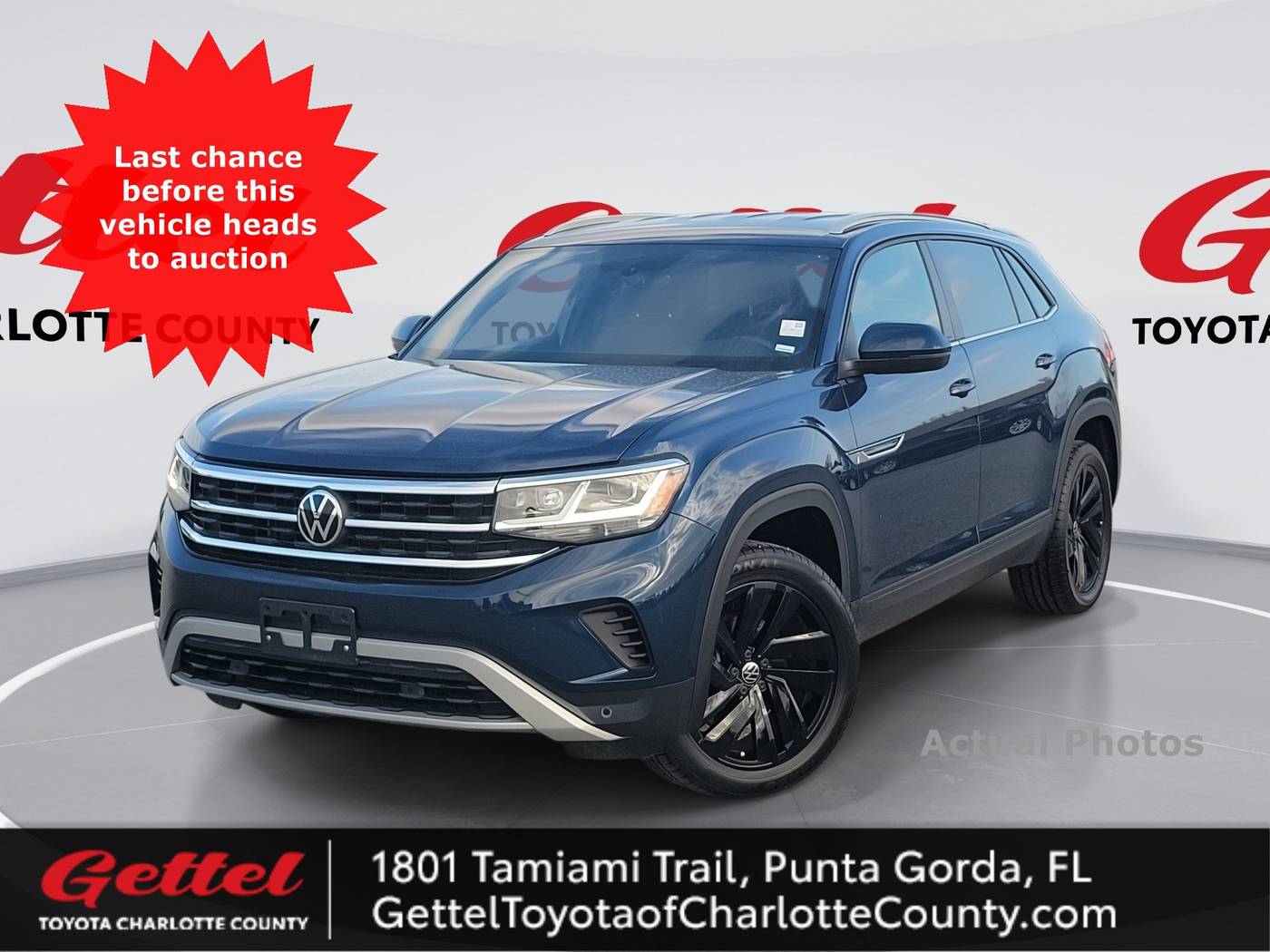 2022 Volkswagen Atlas Cross Sport SE with Technology — SUV — 49,575 mi — Punta Gorda, FL