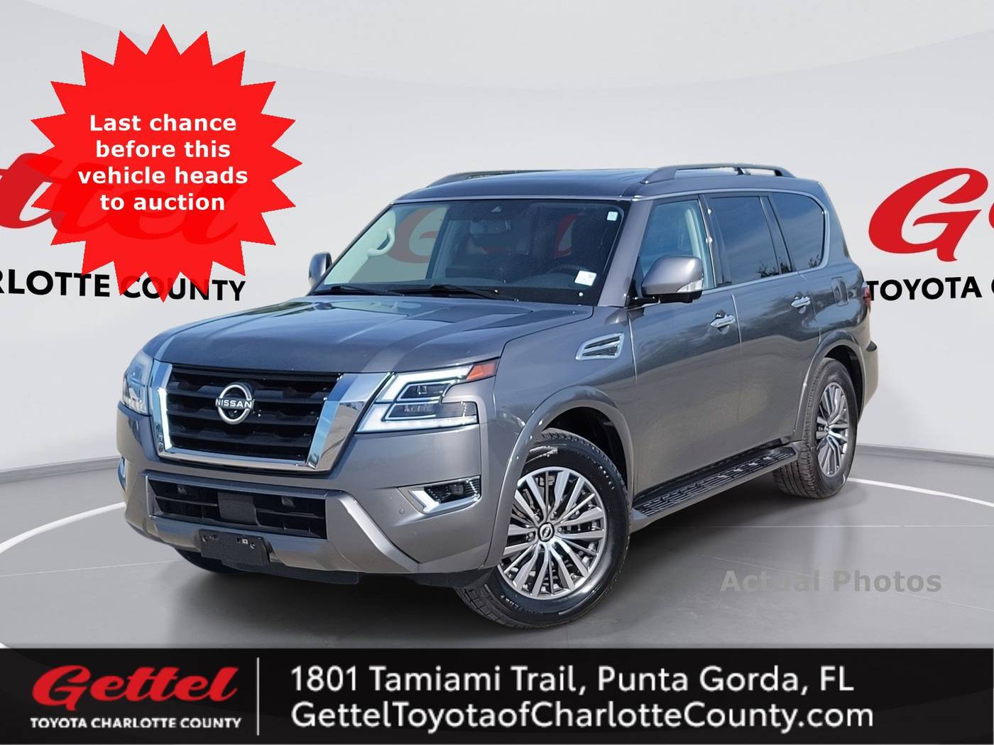 2023 Nissan Armada SL — SUV — 60,242 mi — Punta Gorda, FL