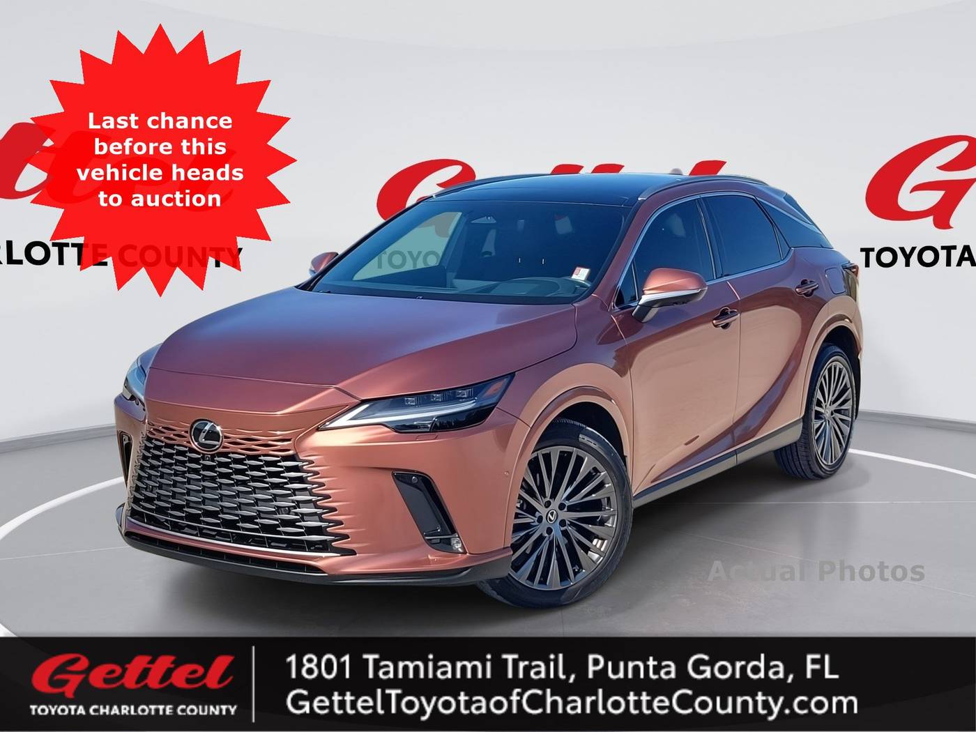 2024 Lexus RX RX 350 — SUV — 9,061 mi — Punta Gorda, FL