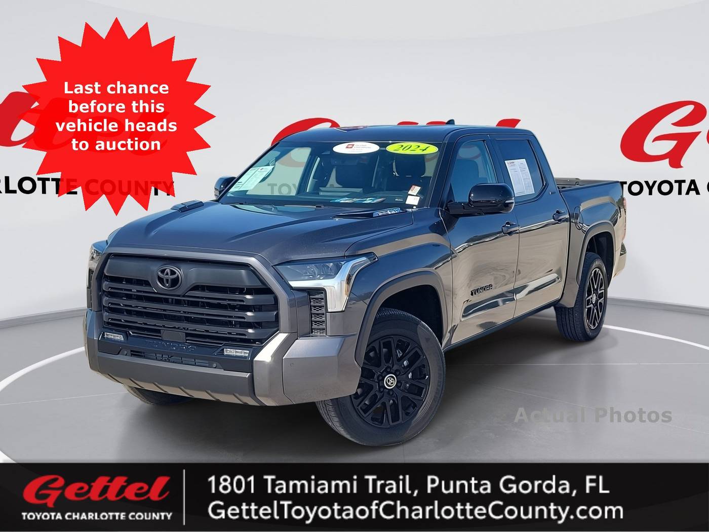 2024 Toyota Tundra Hybrid Limited — Pickup Truck — 13,577 mi — Punta Gorda, FL