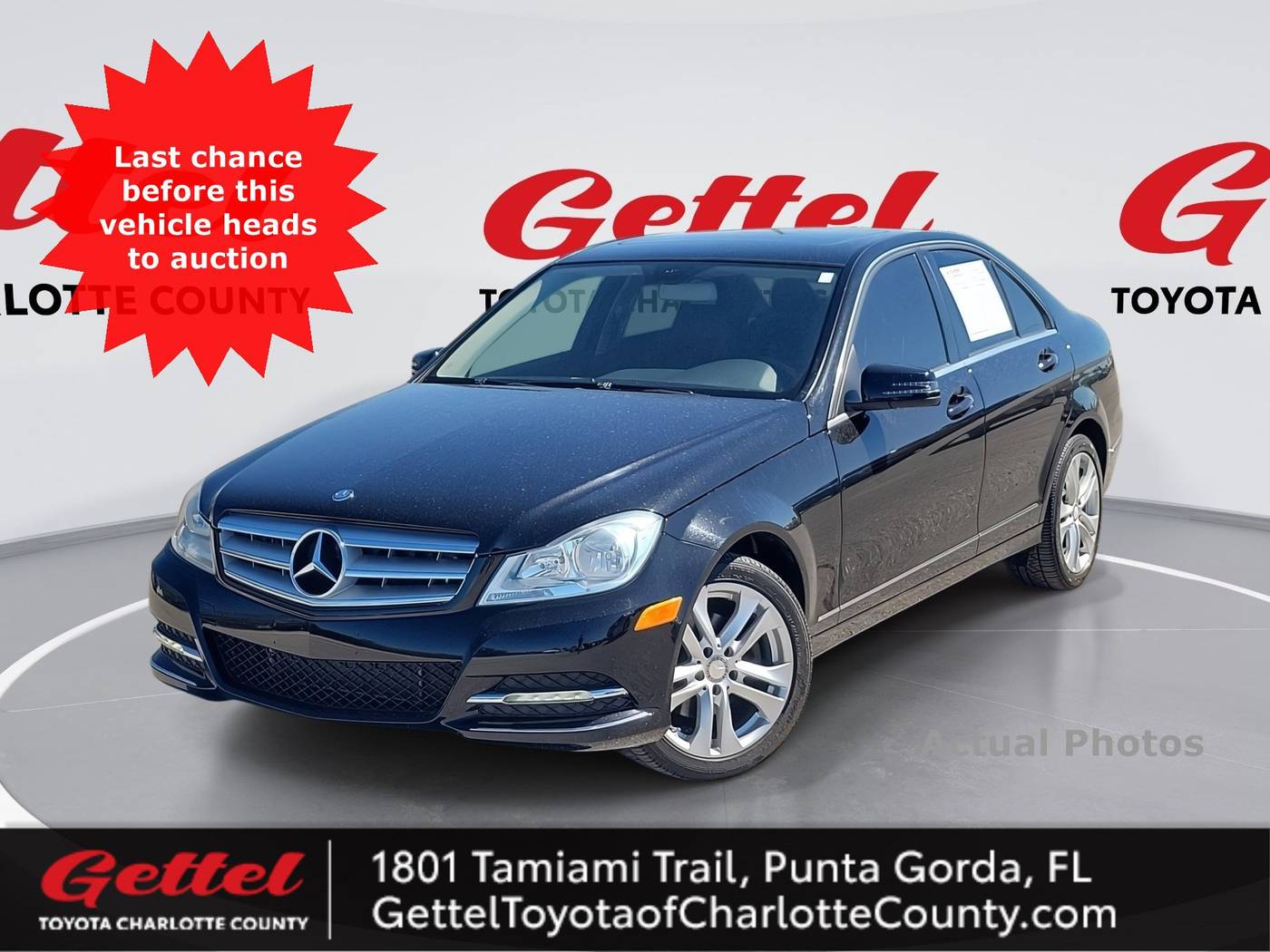 2012 Mercedes-Benz C-Class C 300 — Sedan — 111,142 mi — Punta Gorda, FL