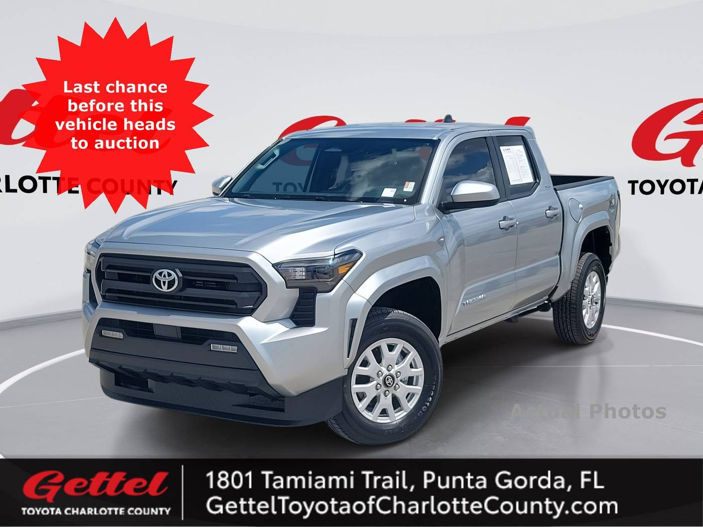 2024 Toyota Tacoma SR5 — Pickup Truck — 3,063 mi — Punta Gorda, FL