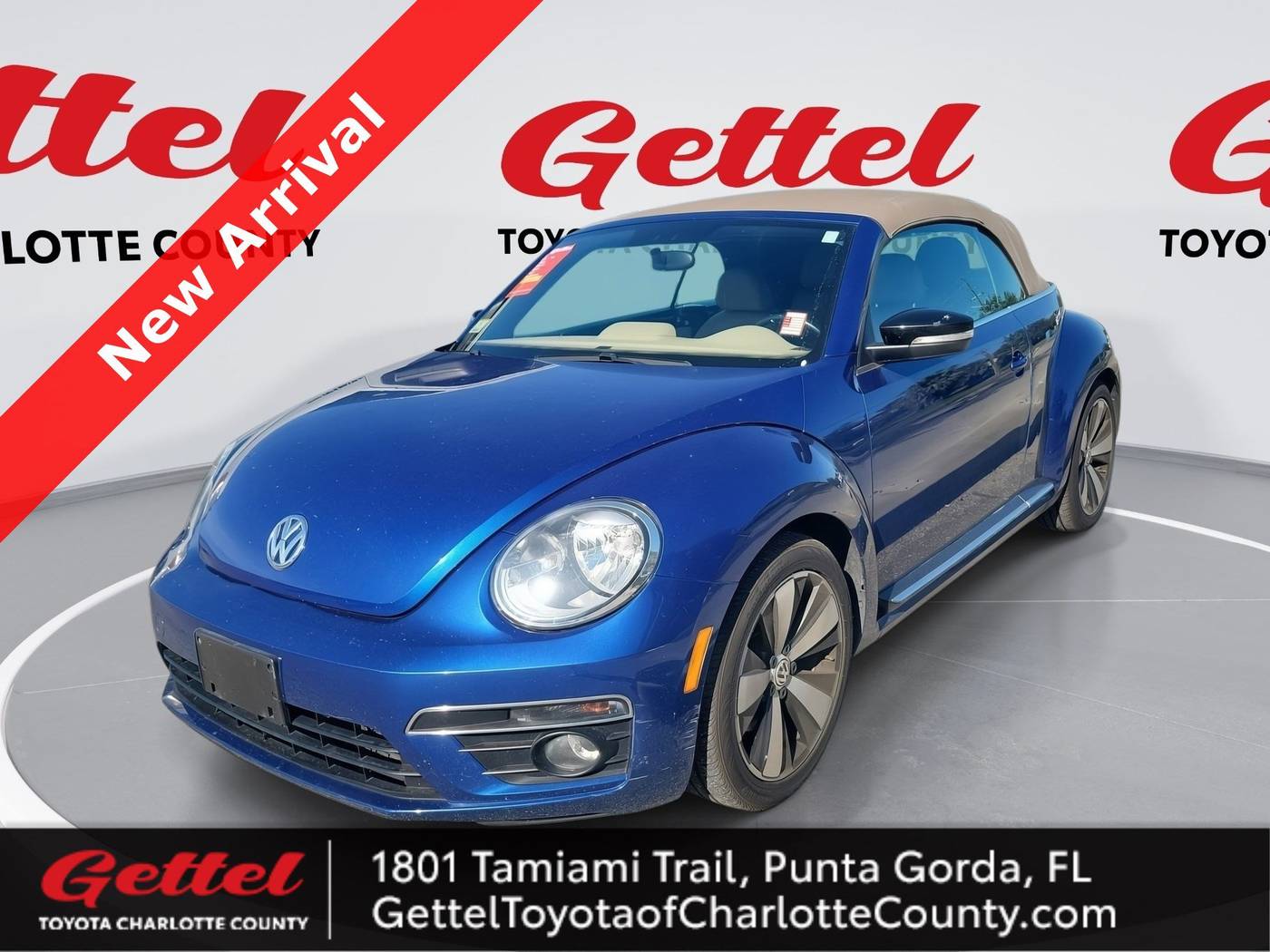 2013 Volkswagen Beetle Turbo — Convertible — 94,691 mi — Punta Gorda, FL
