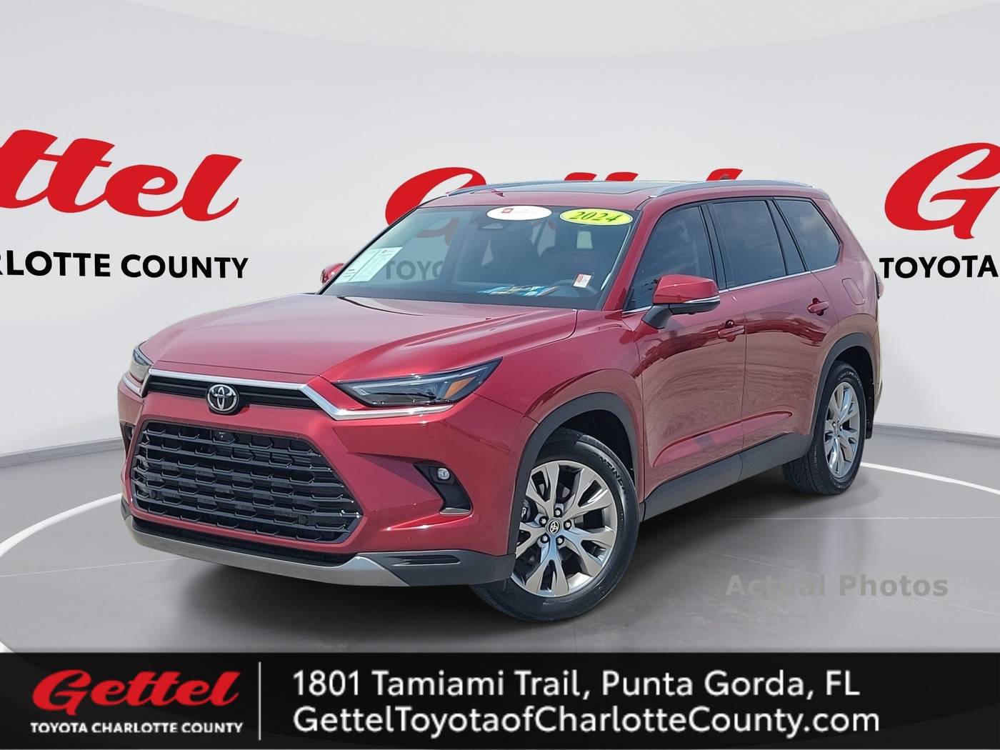 2024 Toyota Grand Highlander Hybrid Limited — SUV — 2,153 mi — Punta Gorda, FL