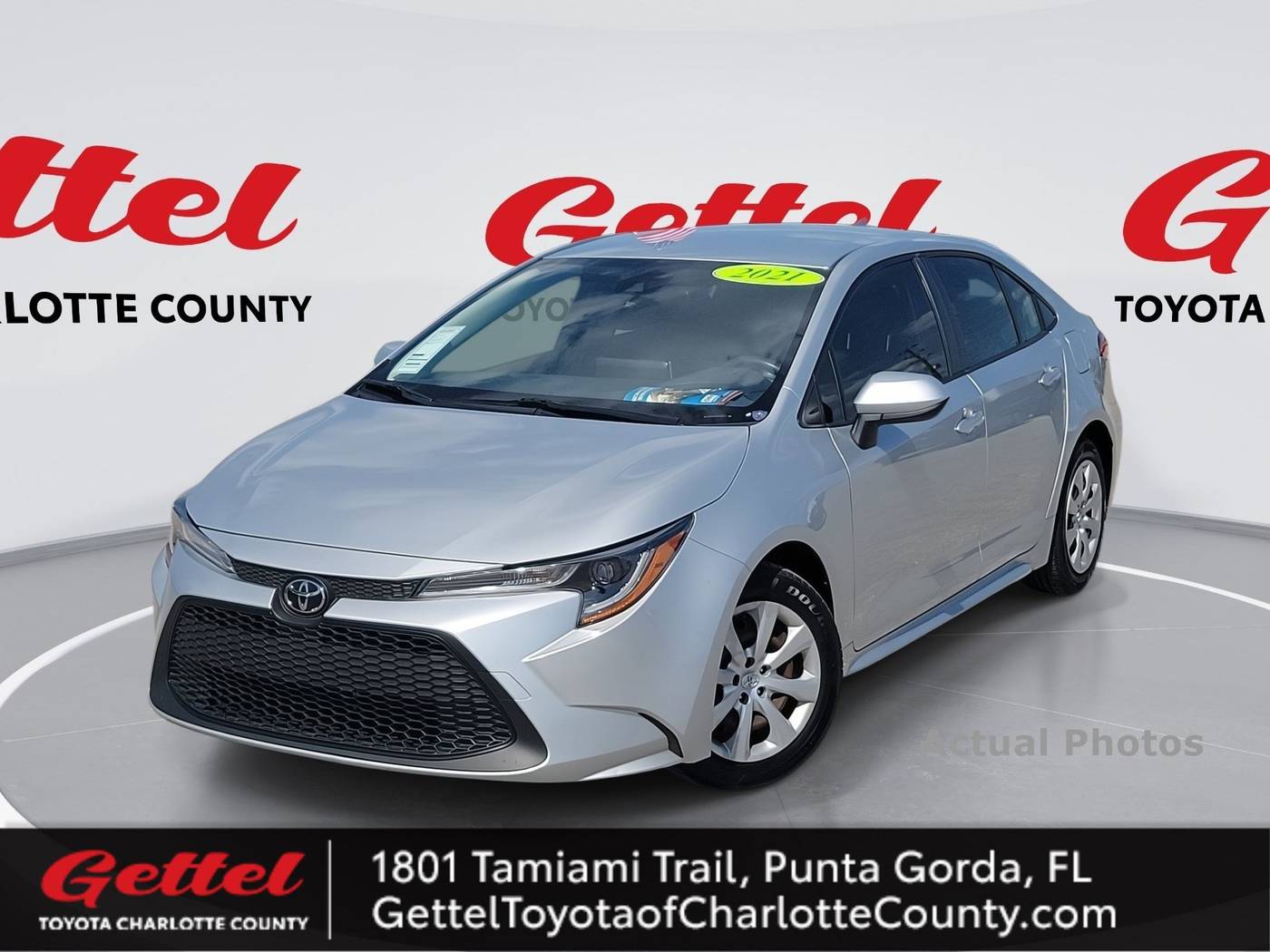 2021 Toyota Corolla LE — Sedan — 51,379 mi — Punta Gorda, FL