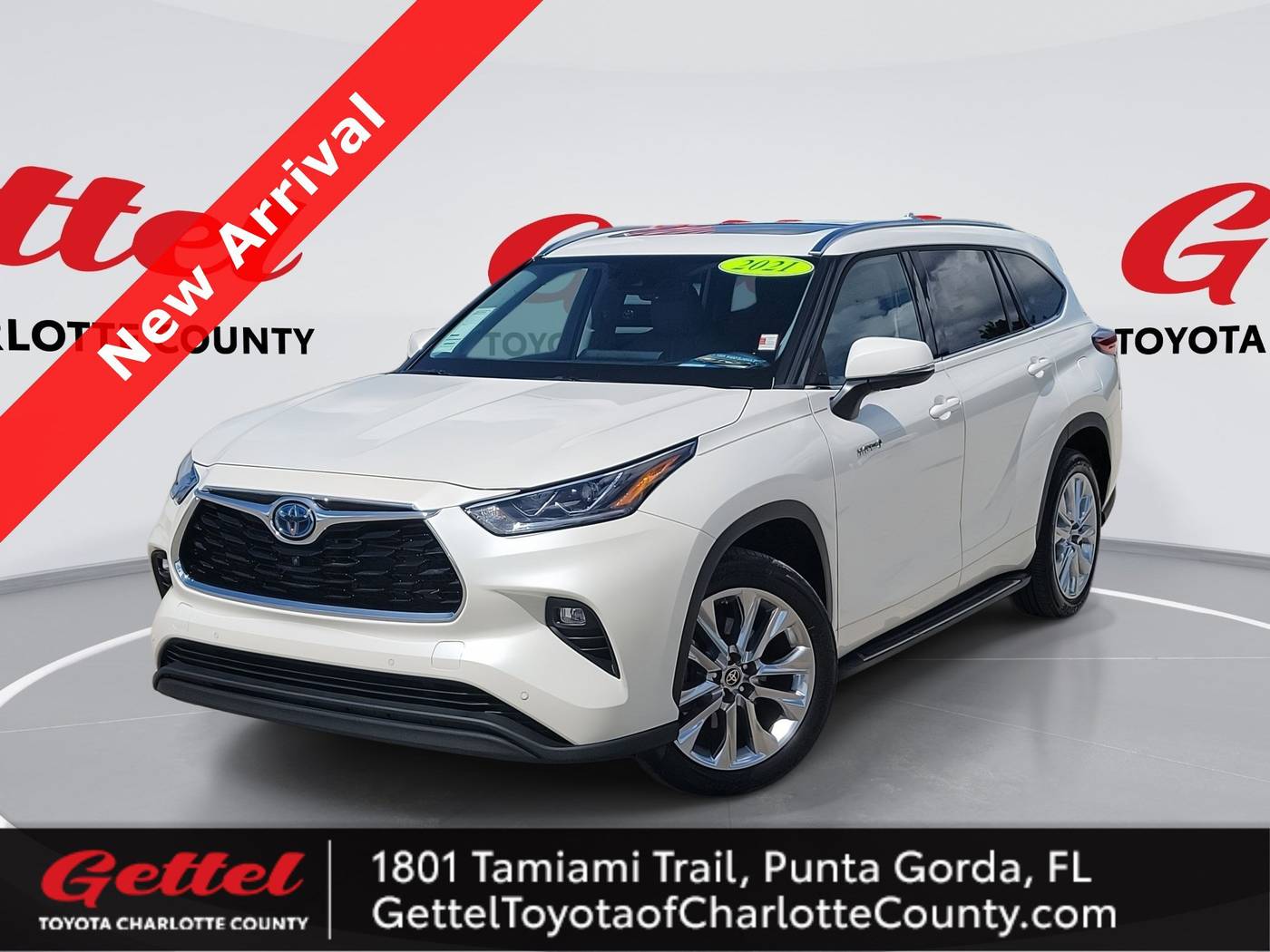 2021 Toyota Highlander Hybrid Limited — SUV — 19,420 mi — Punta Gorda, FL