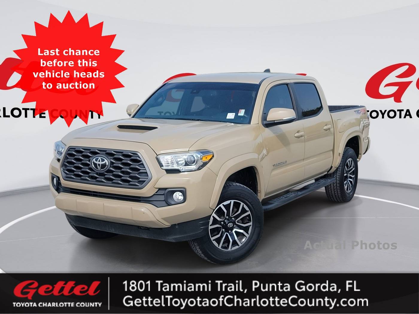 2020 Toyota Tacoma TRD Sport — Pickup Truck — 46,177 mi — Punta Gorda, FL