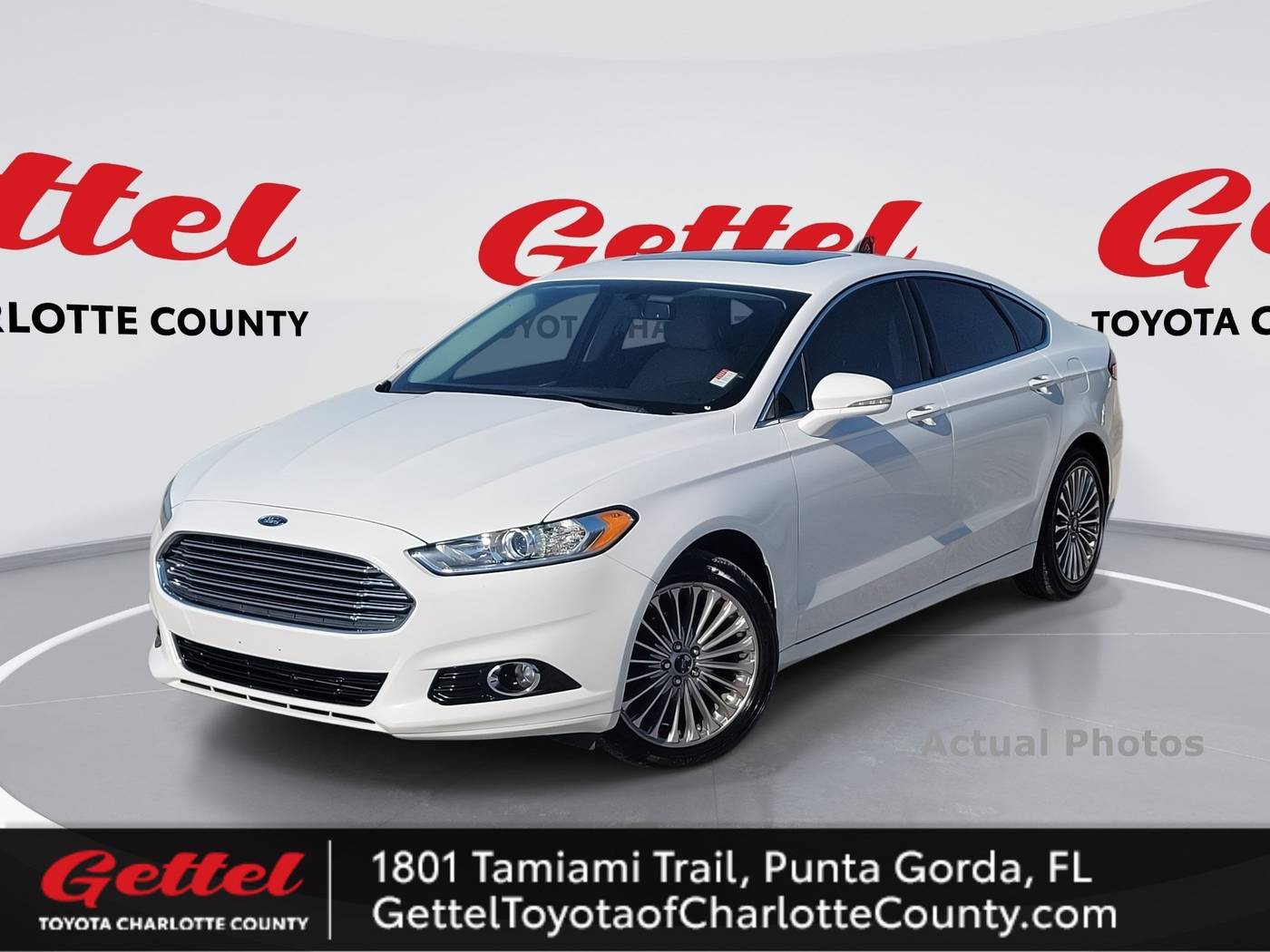 2016 Ford Fusion Titanium — Sedan — 118,559 mi — Punta Gorda, FL