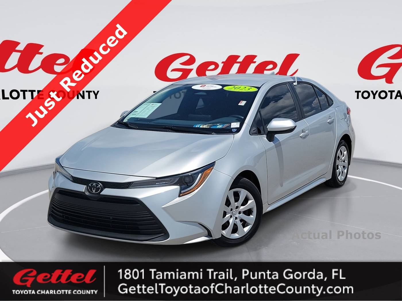 2023 Toyota Corolla LE — Sedan — 26,082 mi — Punta Gorda, FL