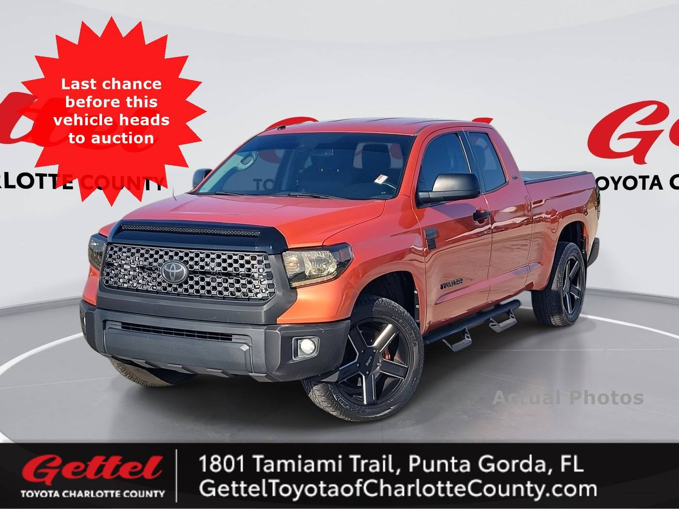 2018 Toyota Tundra Limited — Pickup Truck — 76,877 mi — Punta Gorda, FL