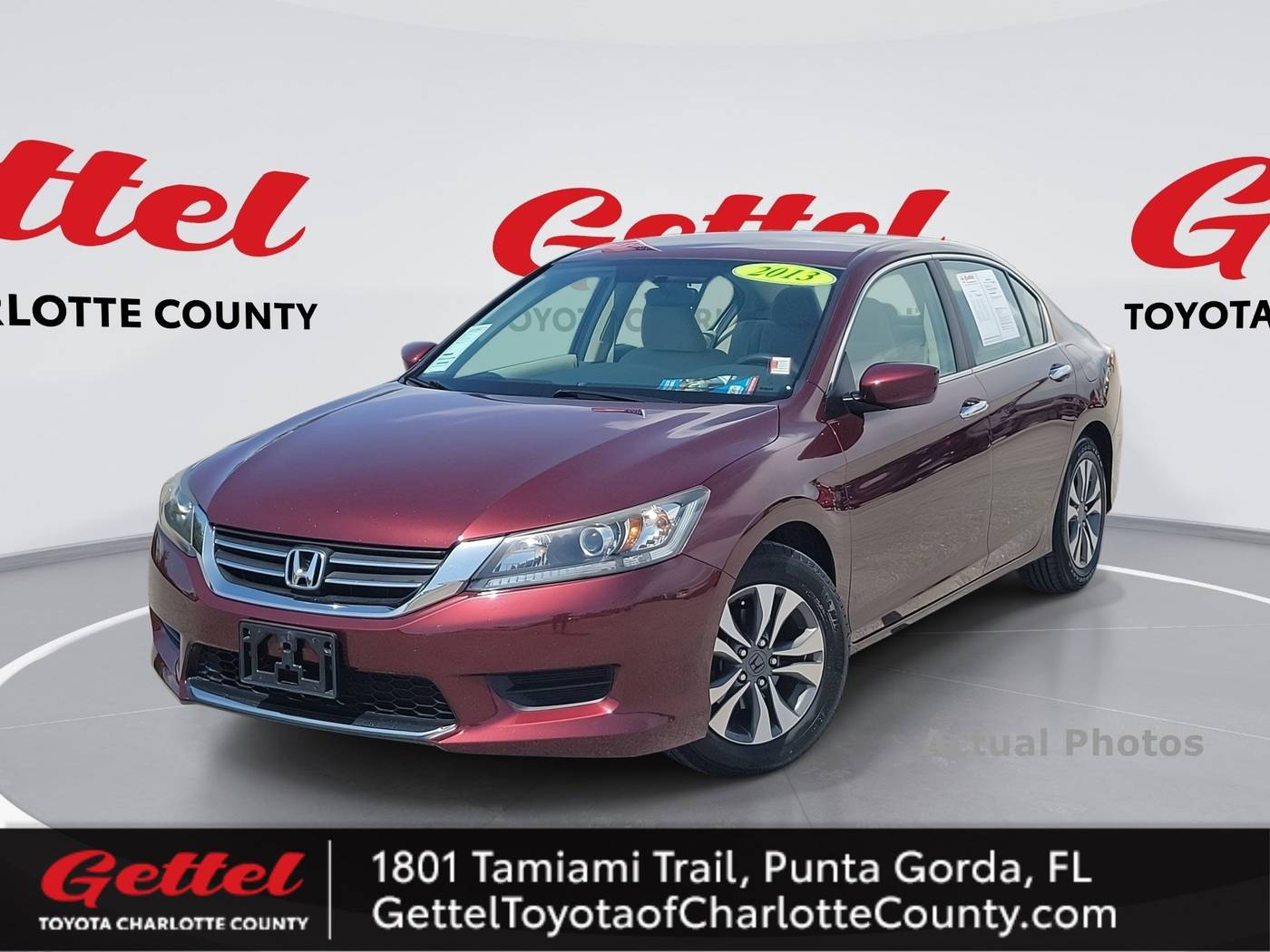 2013 Honda Accord LX — Sedan — 111,259 mi — Punta Gorda, FL