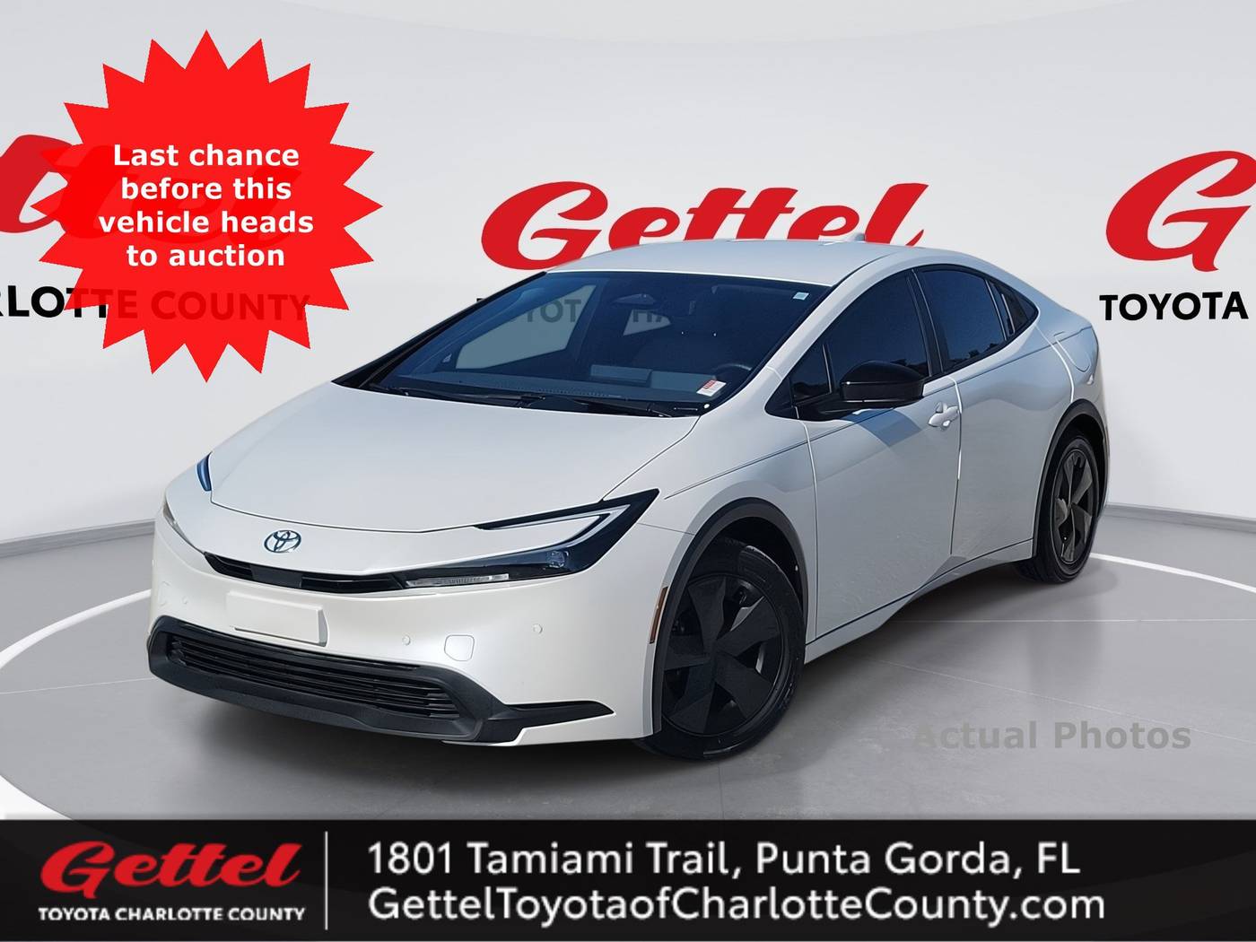 2023 Toyota Prius LE — Hatchback — 19,223 mi — Punta Gorda, FL