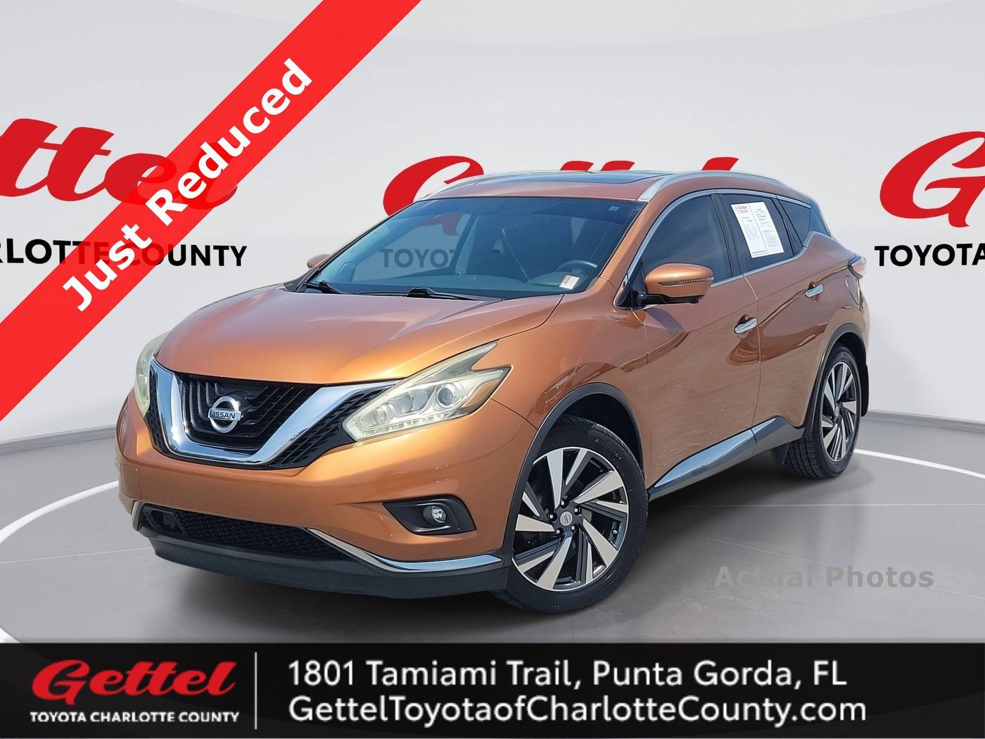 2016 Nissan Murano Platinum — SUV — 79,144 mi — Punta Gorda, FL