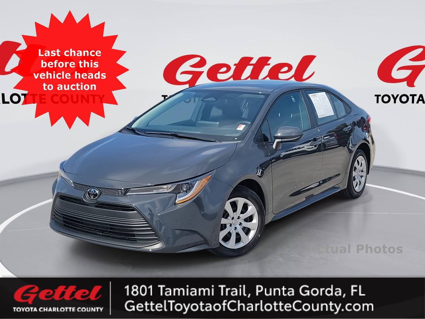 2024 Toyota Corolla LE — Sedan — 5,252 mi — Punta Gorda, FL
