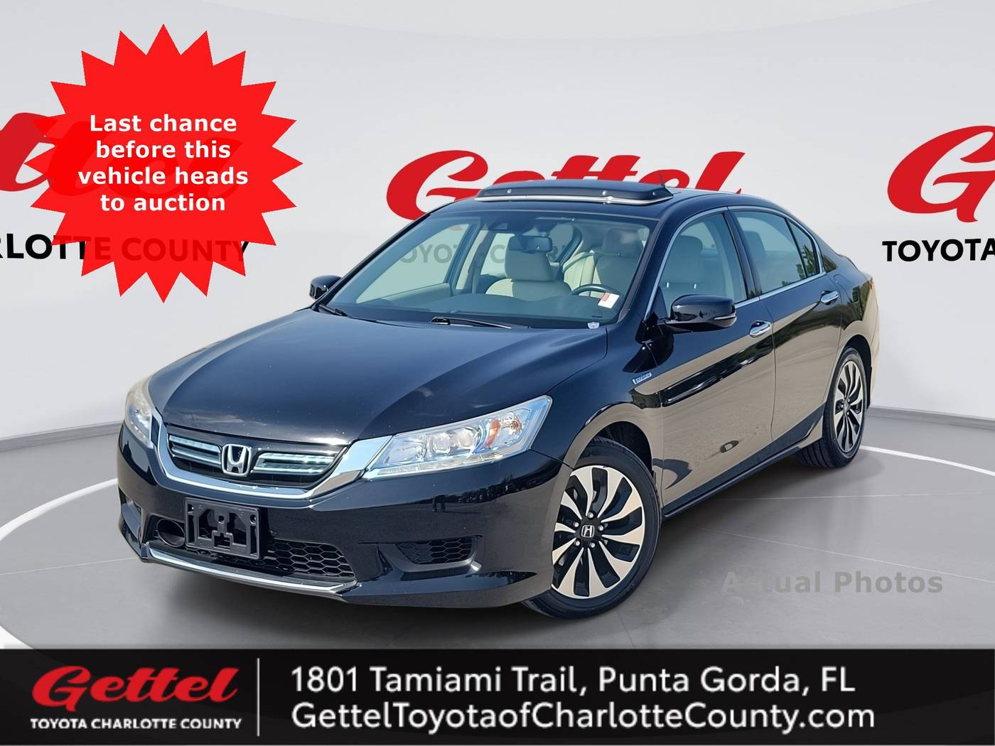 2015 Honda Accord Hybrid Touring — Sedan — 134,711 mi — Punta Gorda, FL