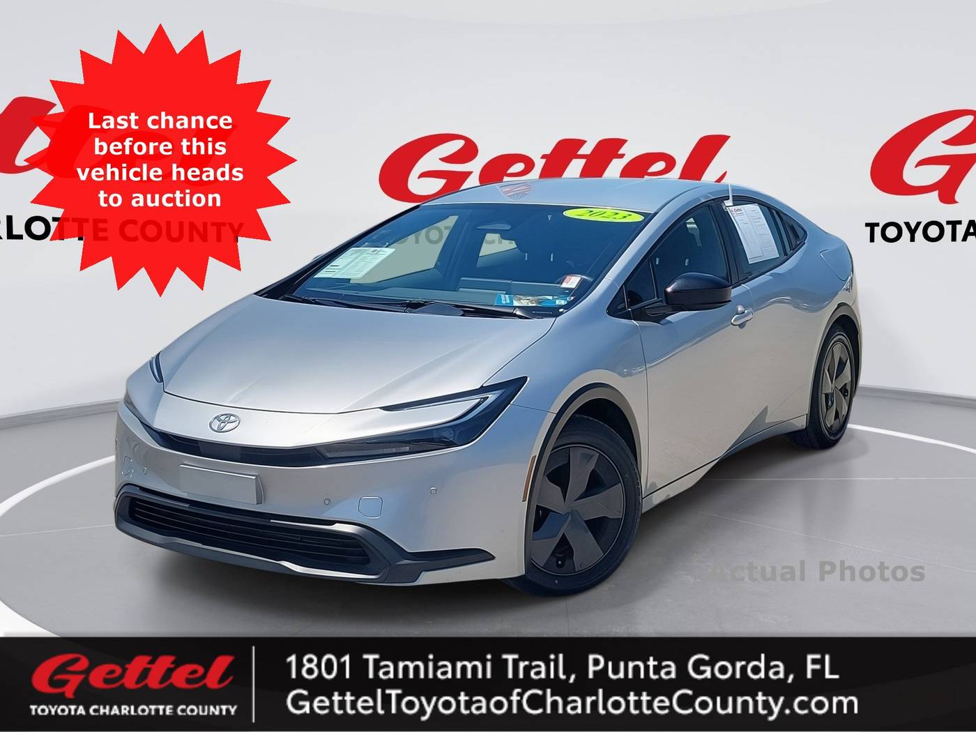 2023 Toyota Prius LE — Hatchback — 37,278 mi — Punta Gorda, FL