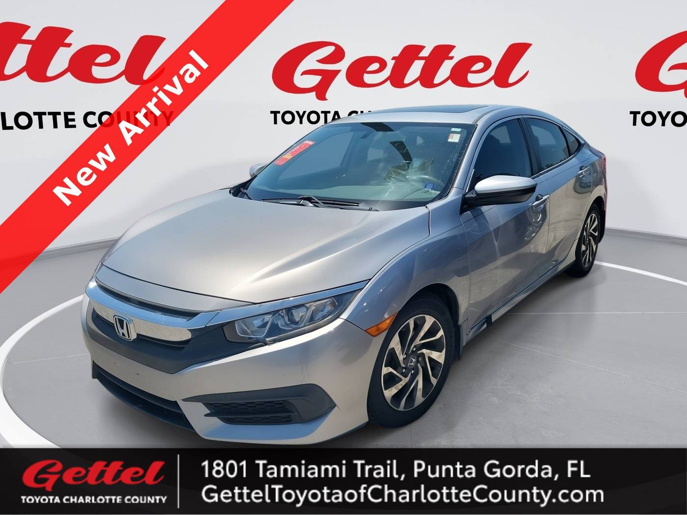 2017 Honda Civic EX — Sedan — 102,787 mi — Punta Gorda, FL